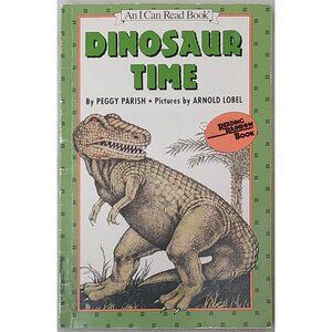 Dinosaur Time Peggy Parish Paperback Childrens Book HarperTrophy 1983